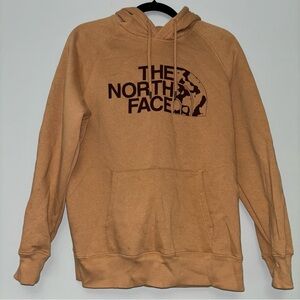 The North Face Tan Sweatshirt Classic Hoodie Style